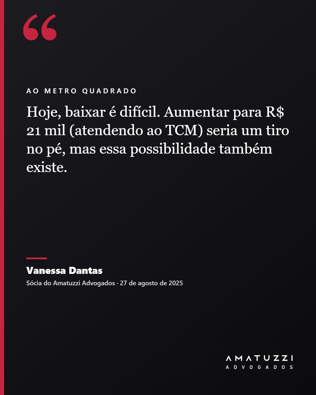CEPACs da Faria Lima: Vanessa Dantas comenta ao Metro Quadrado o dilema do preço